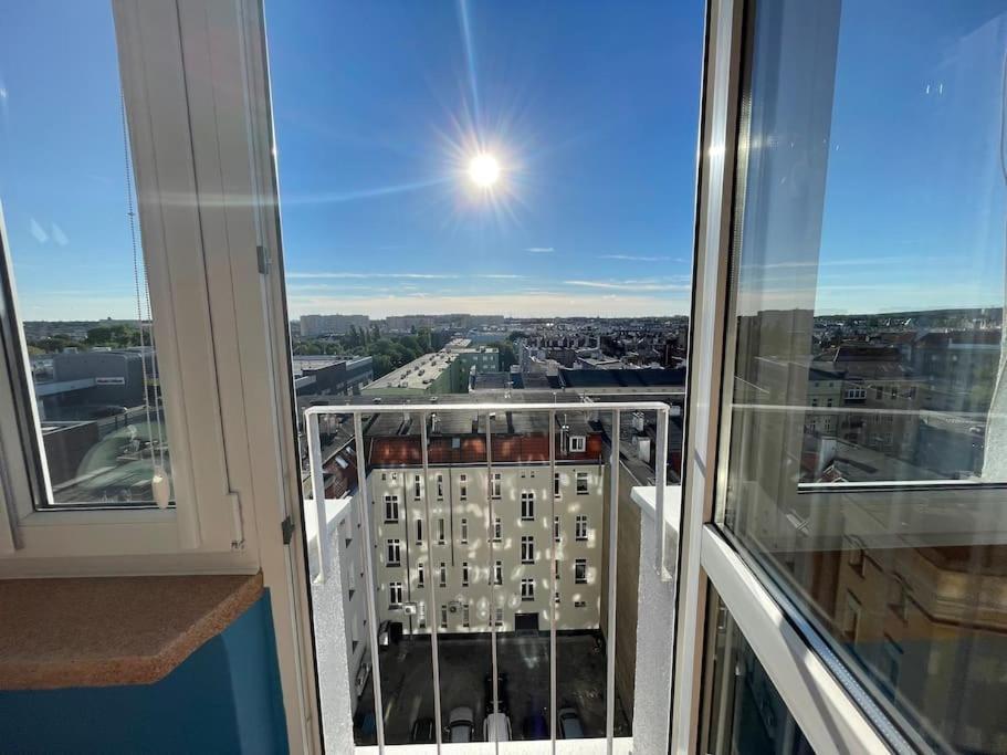 Z Pieknym Widokiem Na Zachodni Apartment Stettin